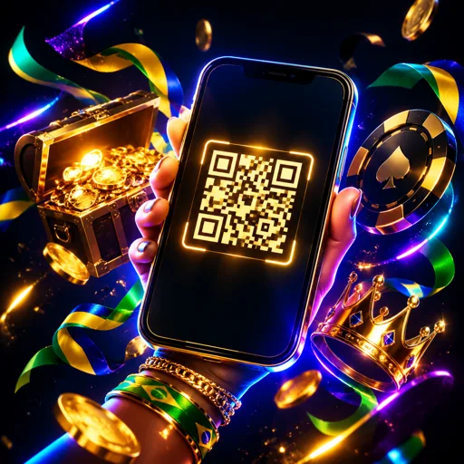 QR code para baixar o app X666 diretamente no celular
