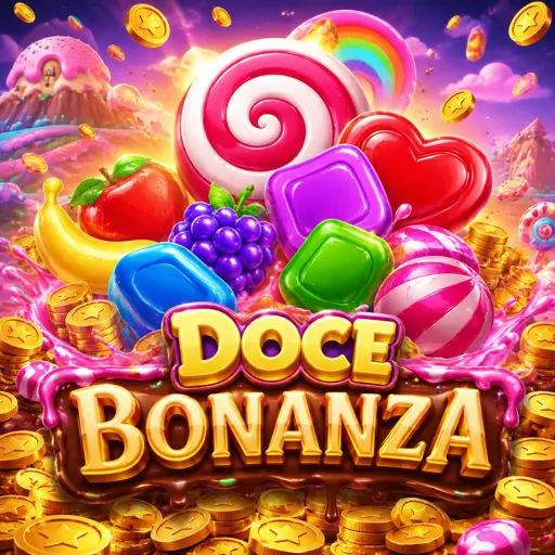Sweet Bonanza slot com frutas coloridas e doces