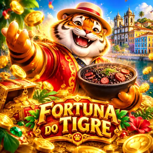 Miniatura do slot Fortune Tiger com símbolos dourados